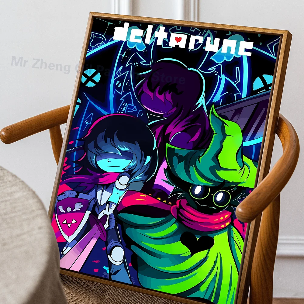 Plakat Deltarune - samoprzylepna grafika z gry Wzór 6