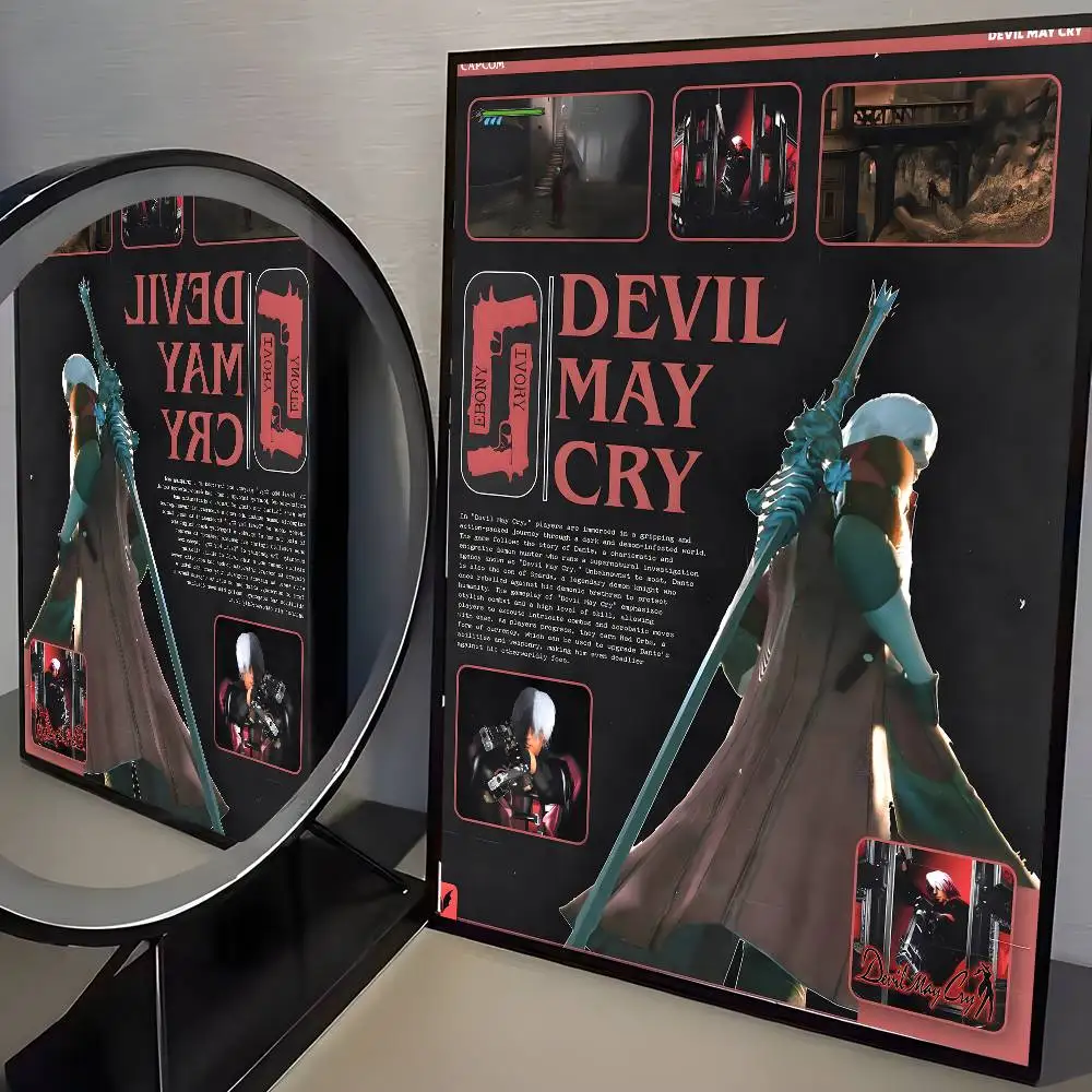 Plakat Devil May Cry filmowy Wzór 3