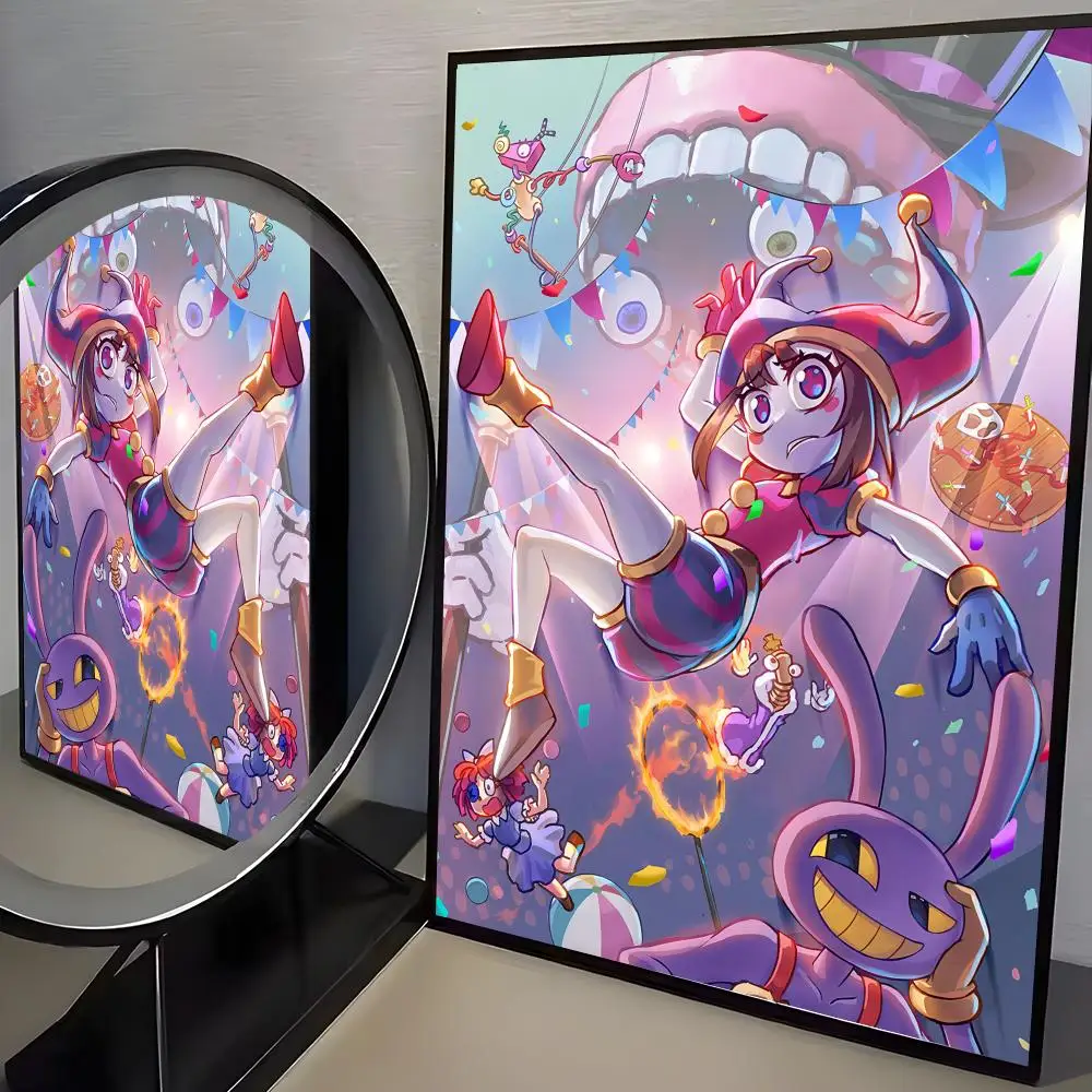 Plakat Digital Circus - kolorowy plakat anime Black13