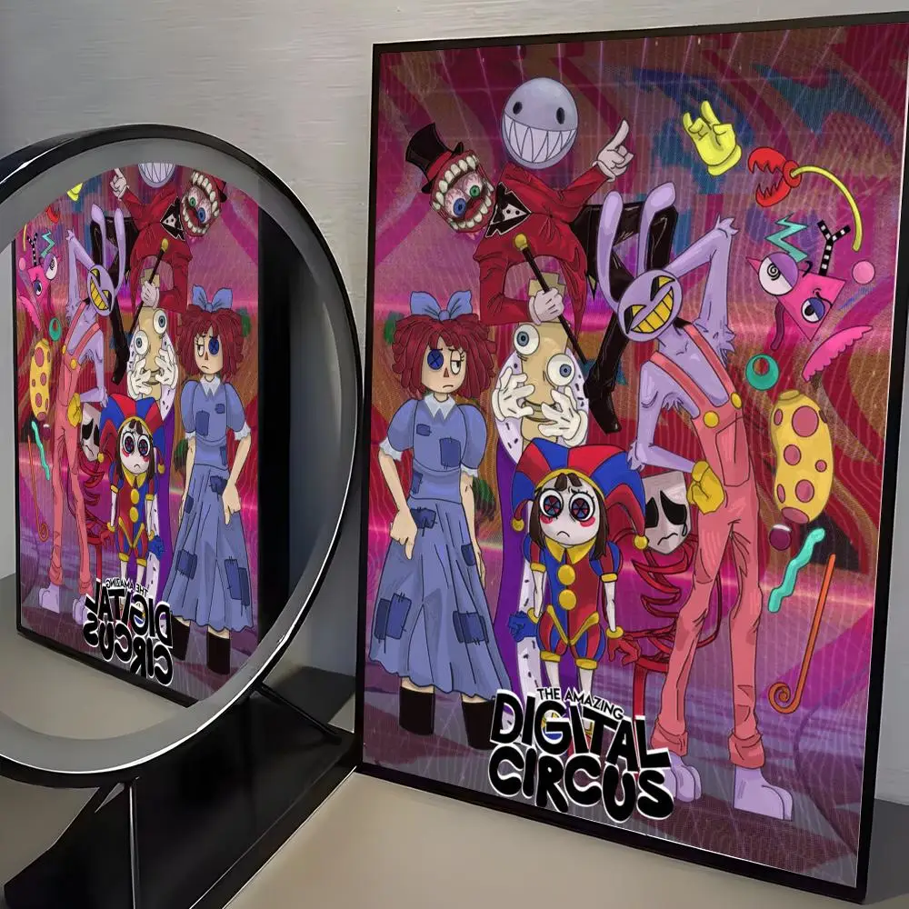 Plakat Digital Circus - kolorowy plakat anime Black14