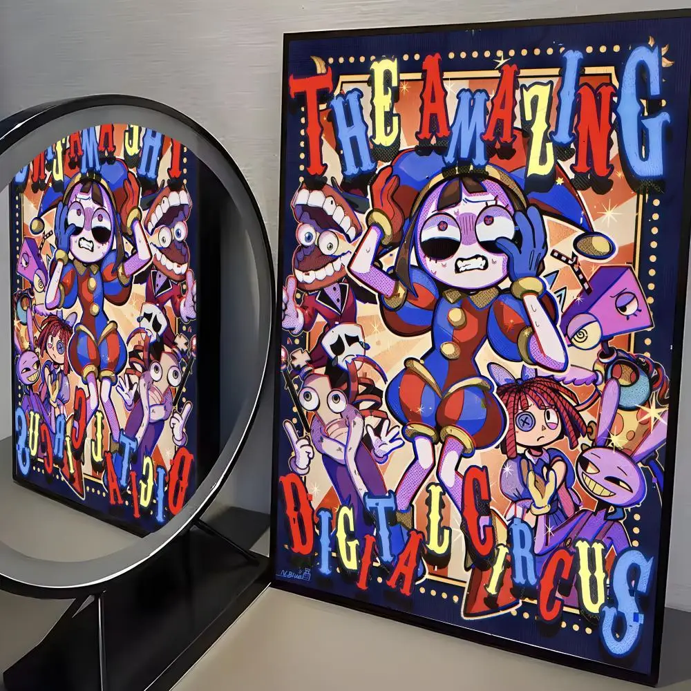 Plakat Digital Circus - kolorowy plakat anime Black16