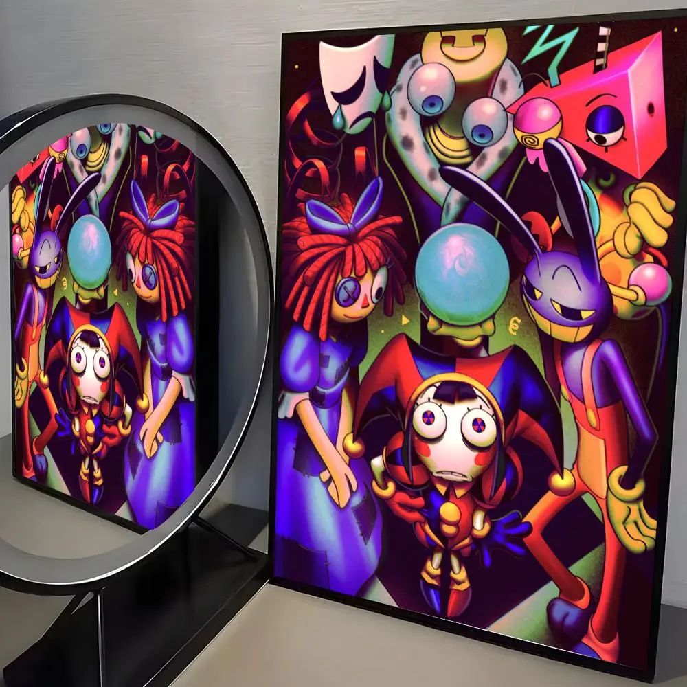 Plakat Digital Circus – kolorowy plakat anime Black5