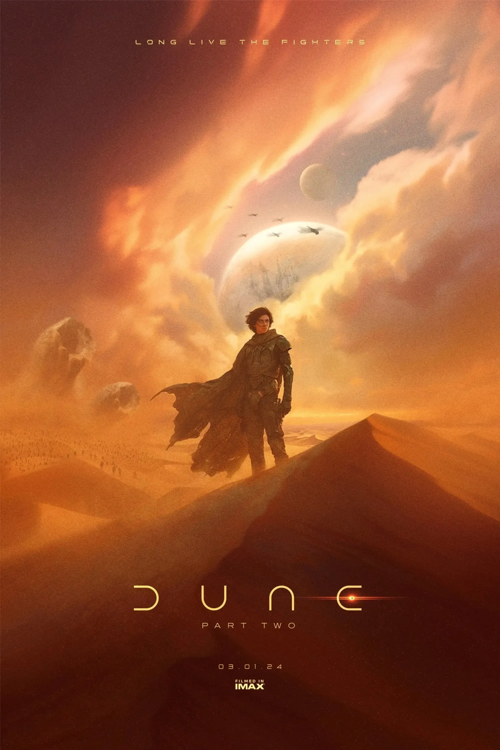 Plakat Diuna Część 2 - film sci-fi Wzór 1