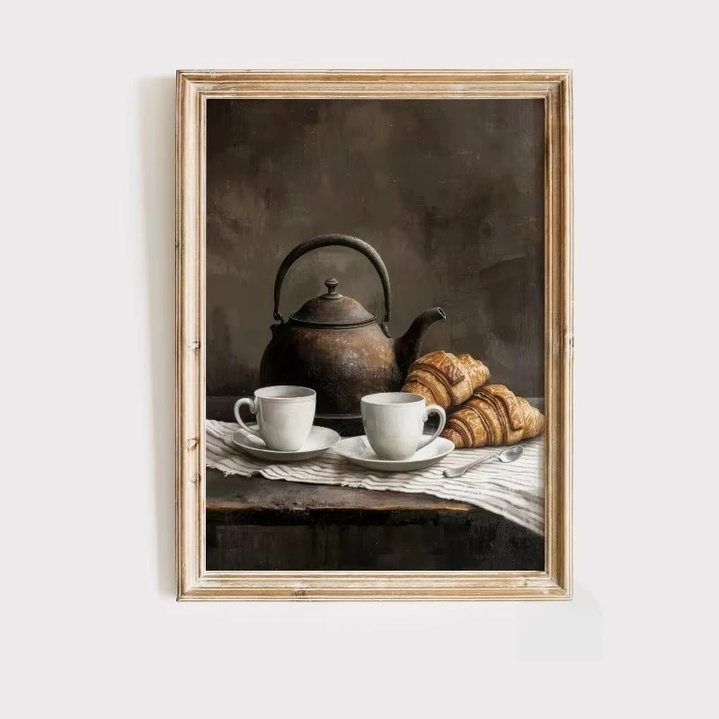 Plakat minimalistyczny dmuchawiec na ciemnym tle Czarny
