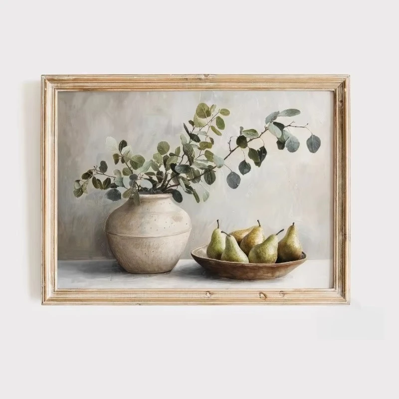 Plakat minimalistyczny dmuchawiec na ciemnym tle Jasnożółty
