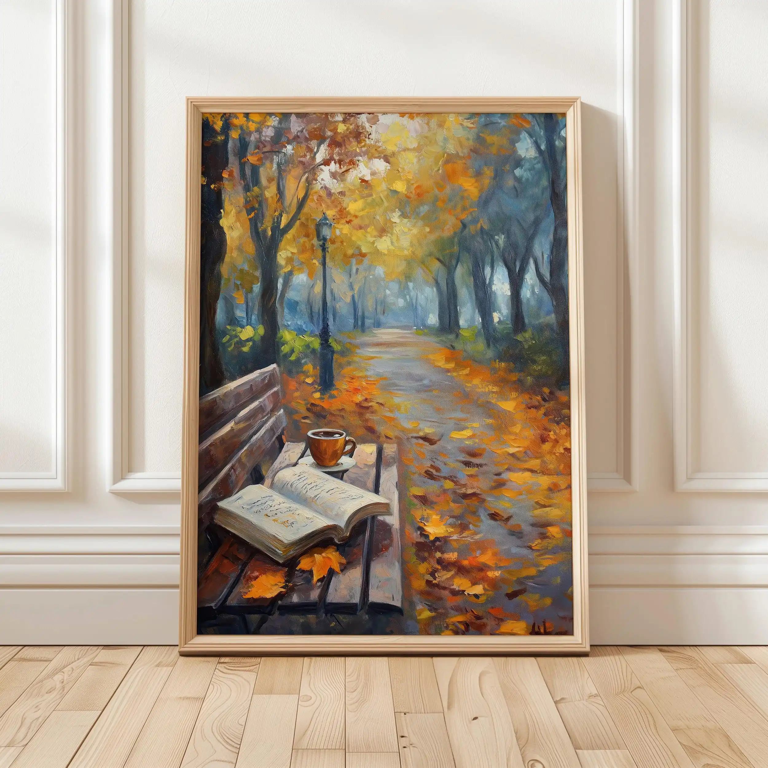 Plakat do kuchni - pumpkin spice latte i kawa Wzór 3