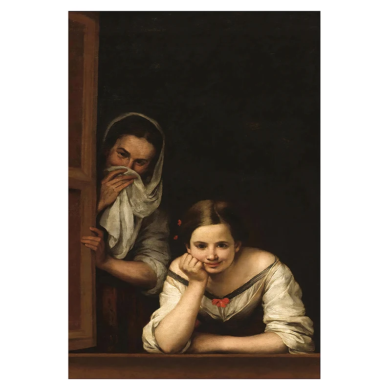 Plakat do łazienki Mona Lisa z papierem Niebieski