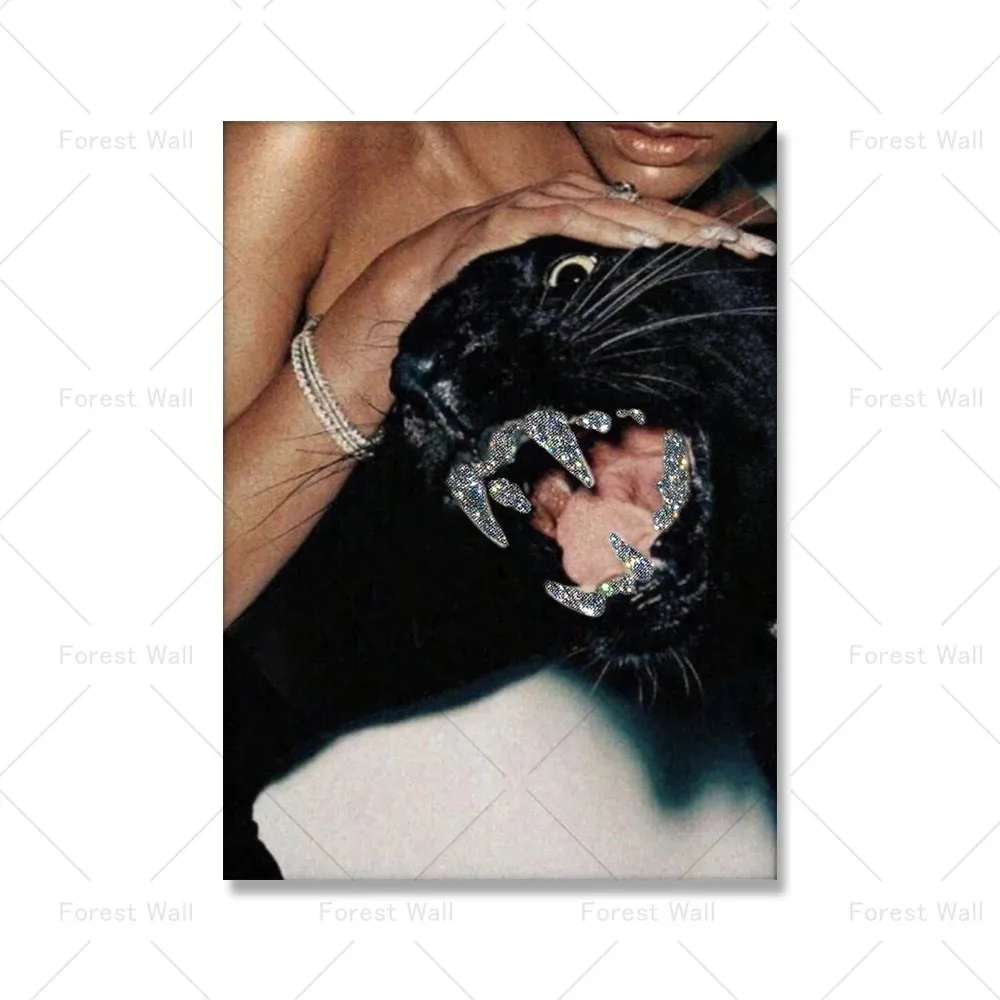 Doberman - nowoczesny plakat hypebeast Jasnozielony