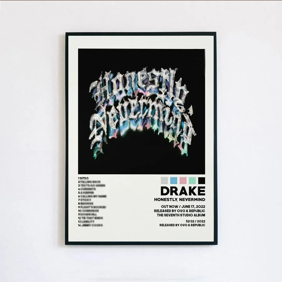 Drake - plakat z okładką albumu Wzór 3