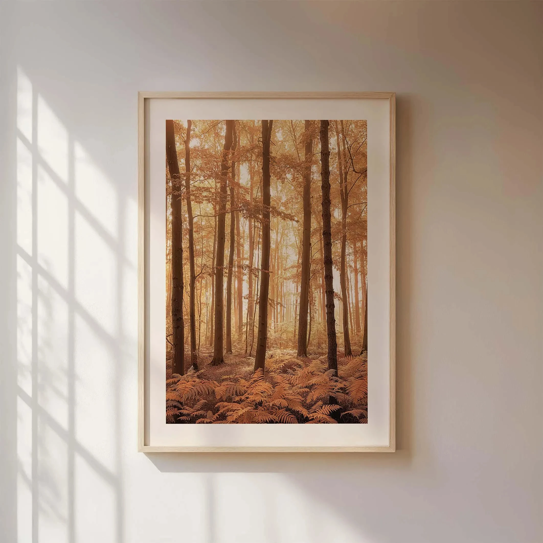 Plakat jesienna dynia - boho dekoracja w stylu farmhouse Zielony