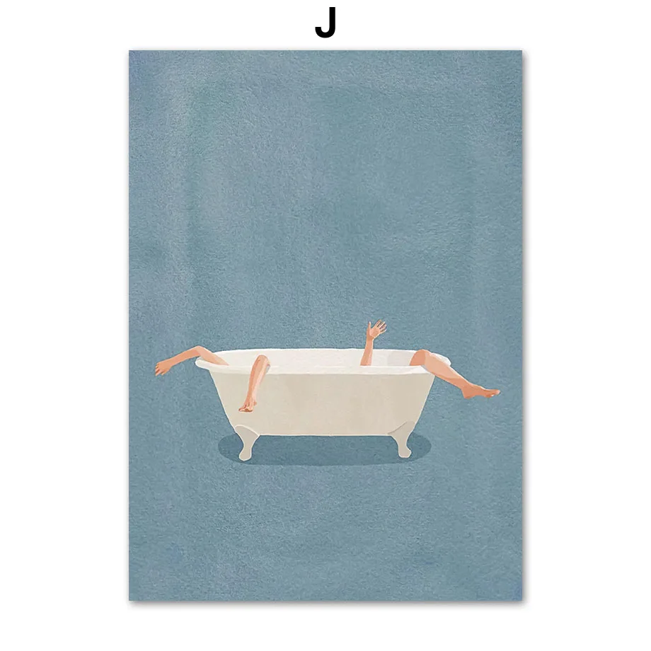 Plakat dziewczyna przy pralce do pralni Czarny