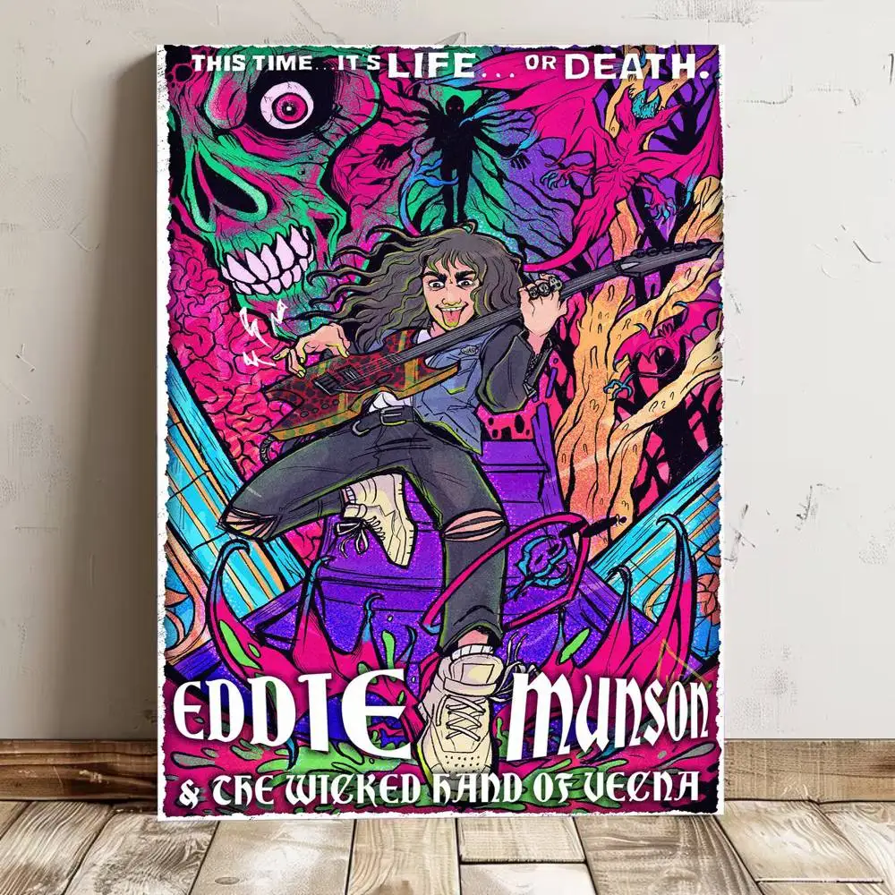 Plakat Eddie Munson Wzór 2