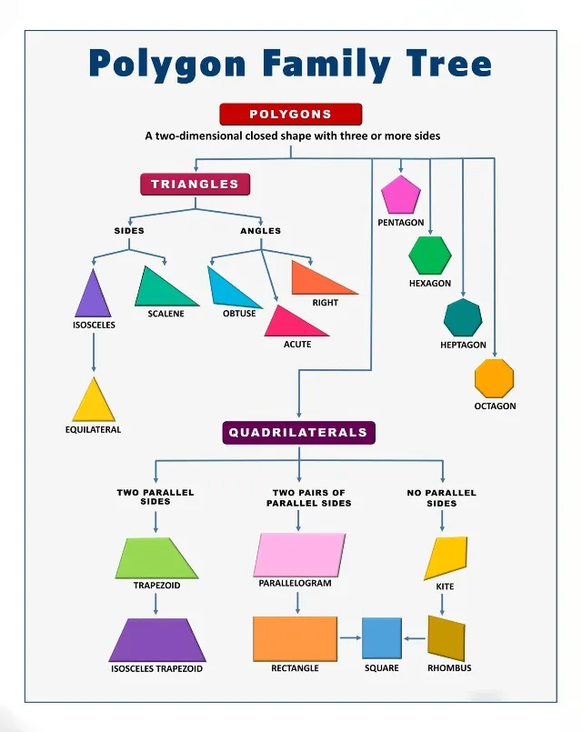 Plakat edukacyjny matematyczny Zielony