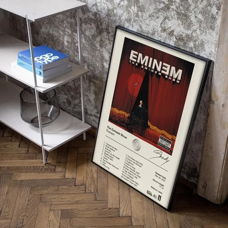 Plakat Eminem - retro plakat hip-hop Wzór 3