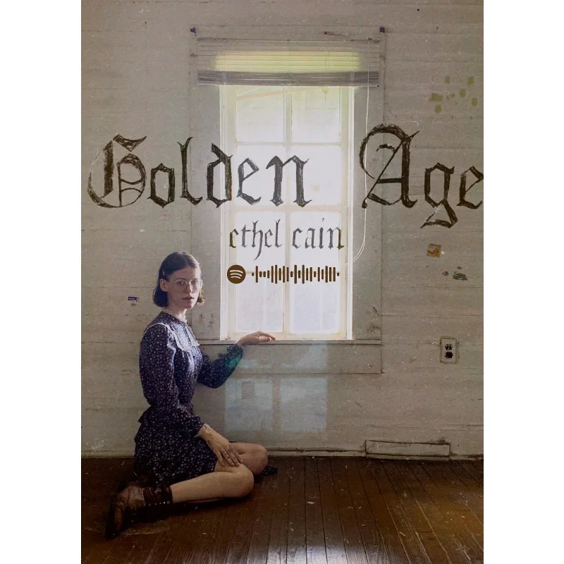 Plakat Ethel Cain w stylu gotyckim Wzór 12