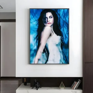 Plakat Evanescence - mroczna grafika muzyczna Wzór 1