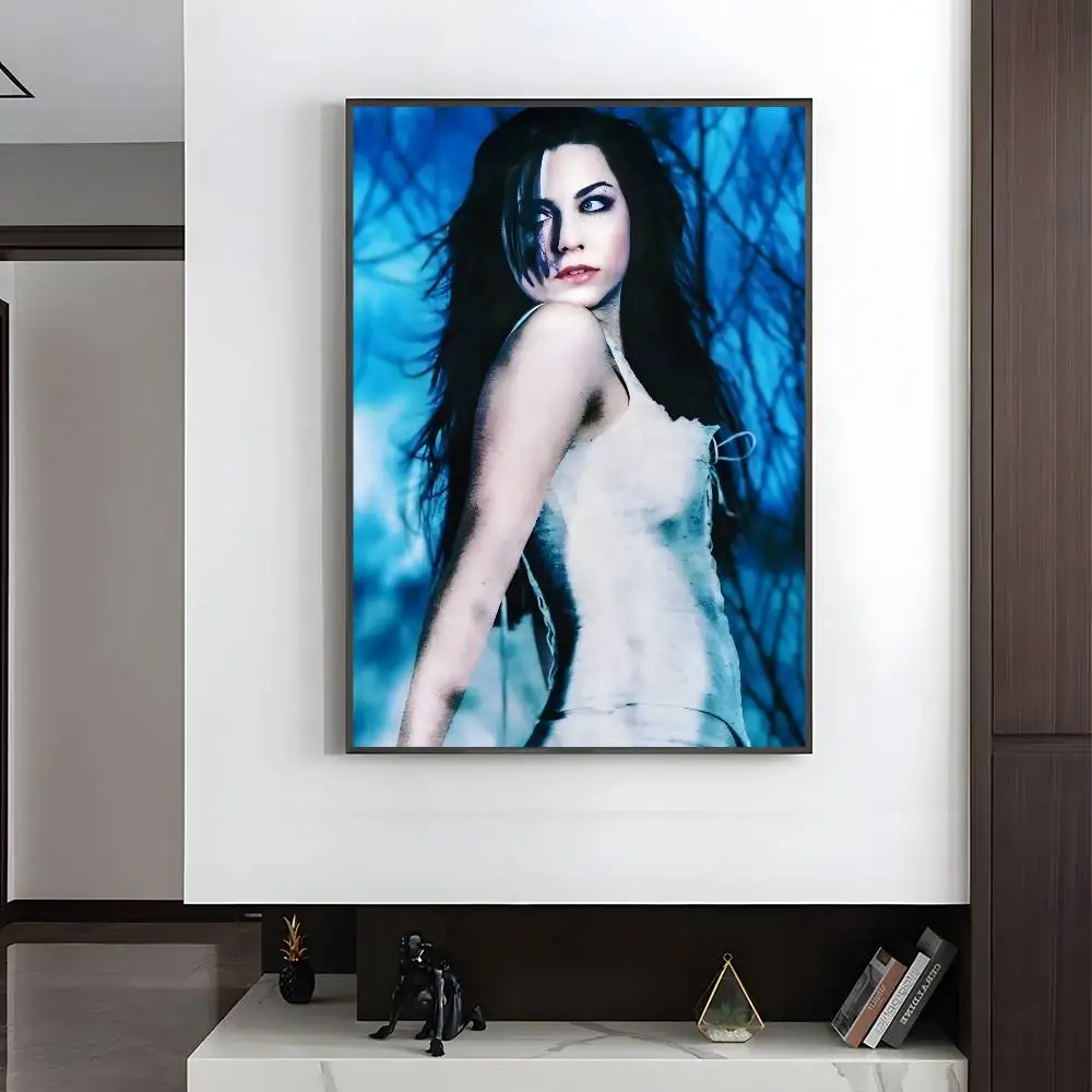 Plakat Evanescence - mroczna grafika muzyczna Wzór 1