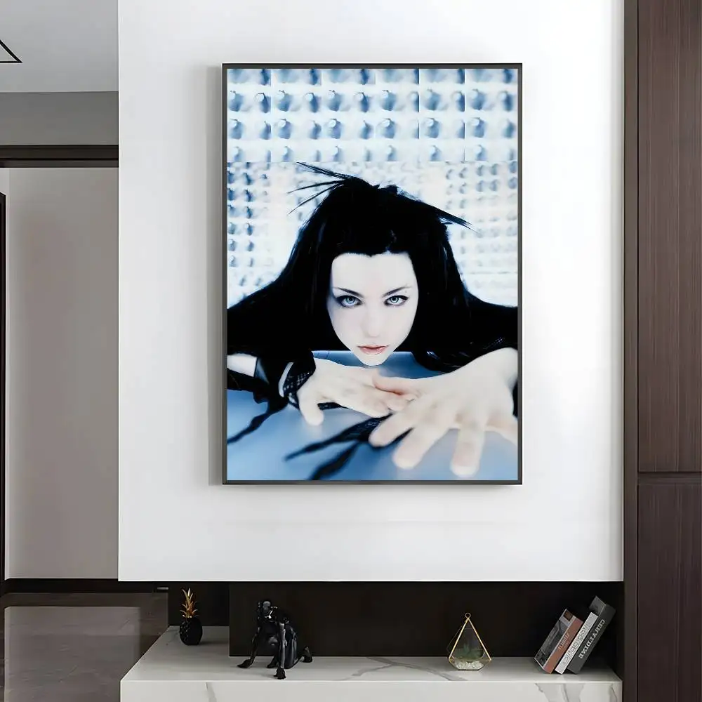 Plakat Evanescence - mroczna grafika muzyczna Wzór 7