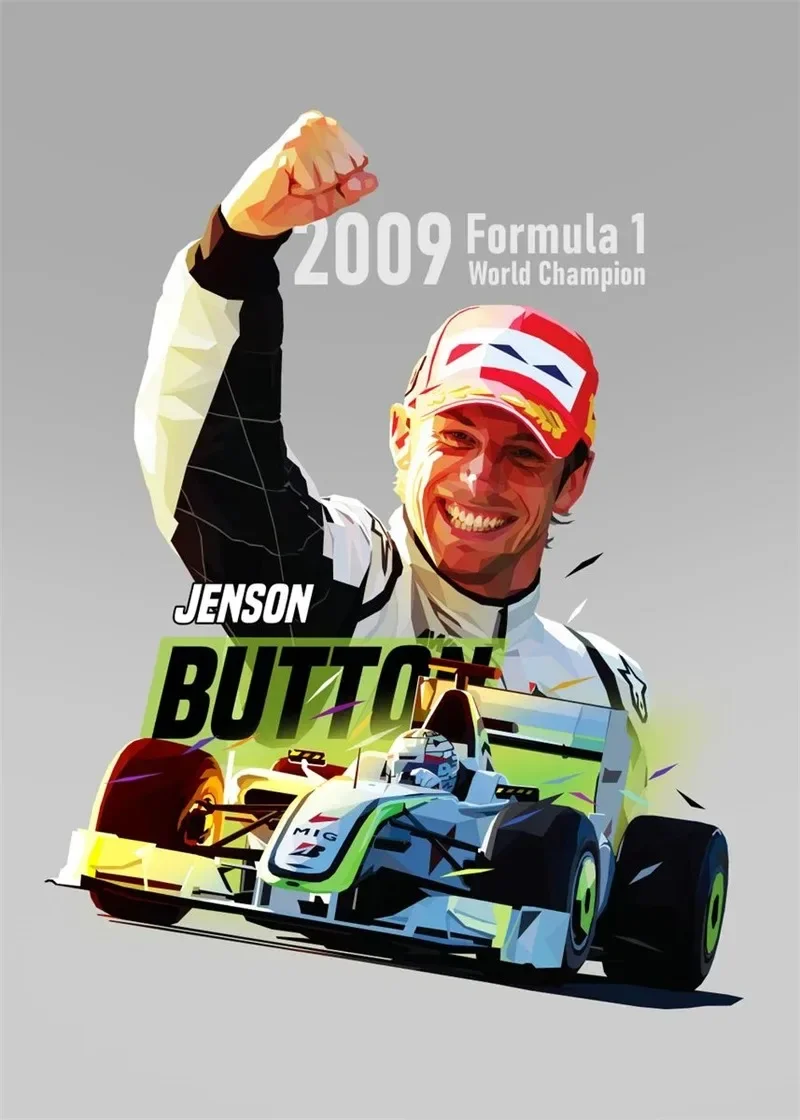 Legenda F1 – plakat sportowy pop art Wzór 10
