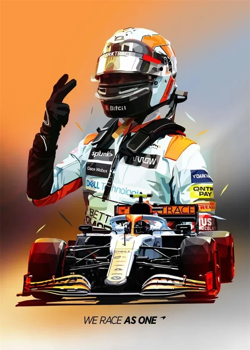 Legenda F1 – plakat sportowy pop art Wzór 12