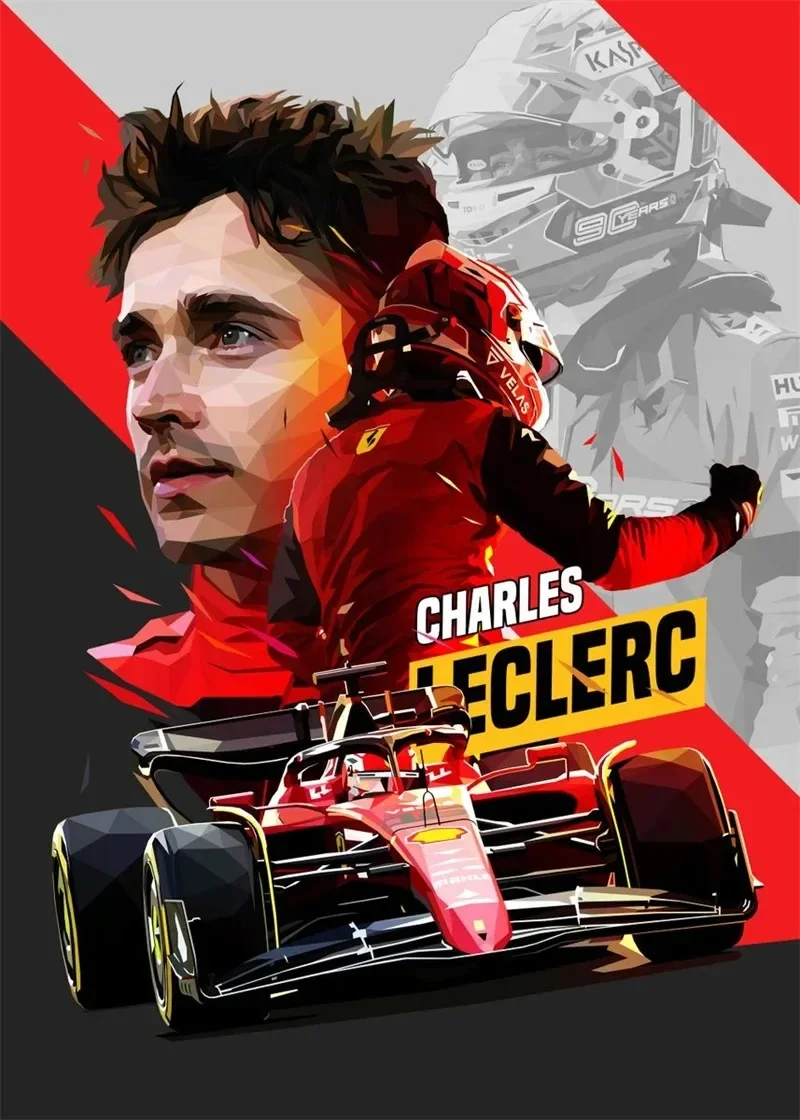 Legenda F1 - plakat sportowy pop art Wzór 2