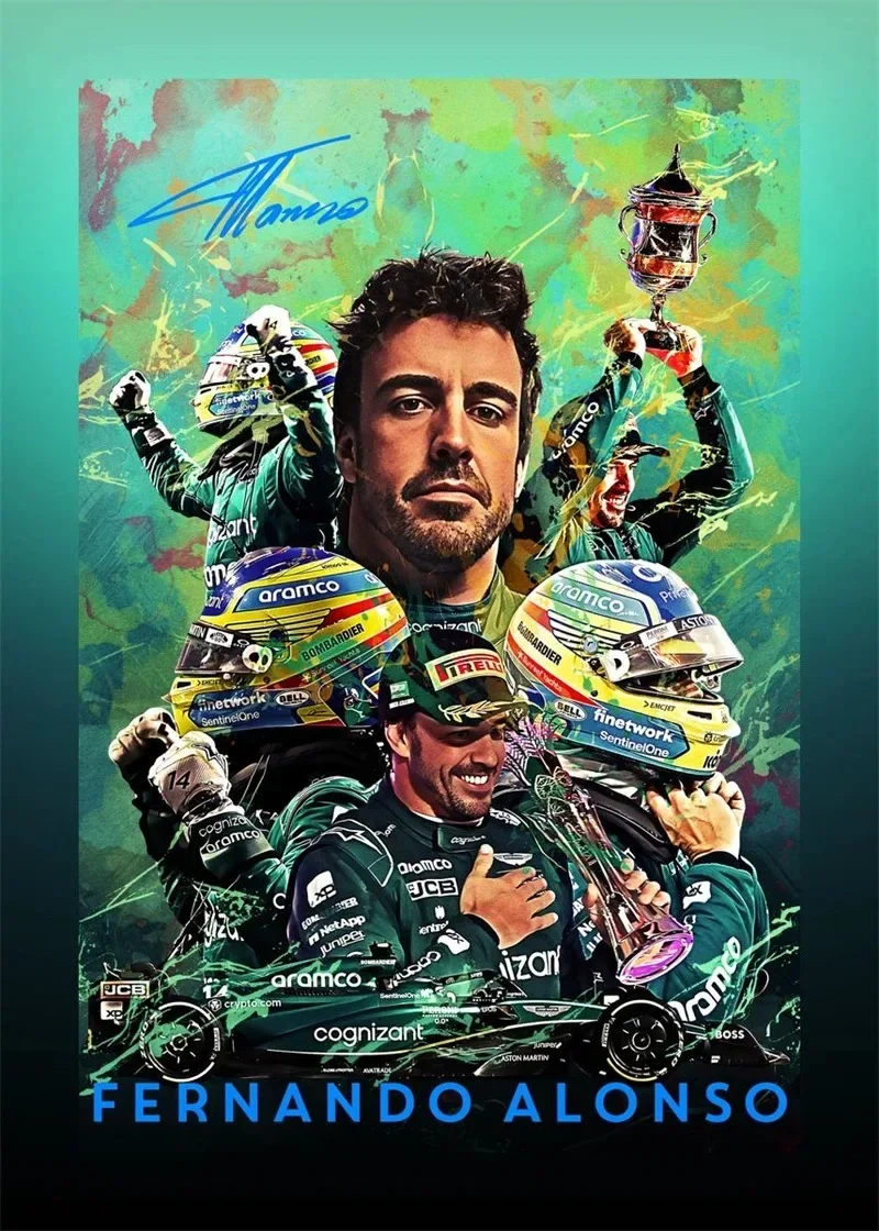 Legenda F1 - plakat sportowy pop art Wzór 4