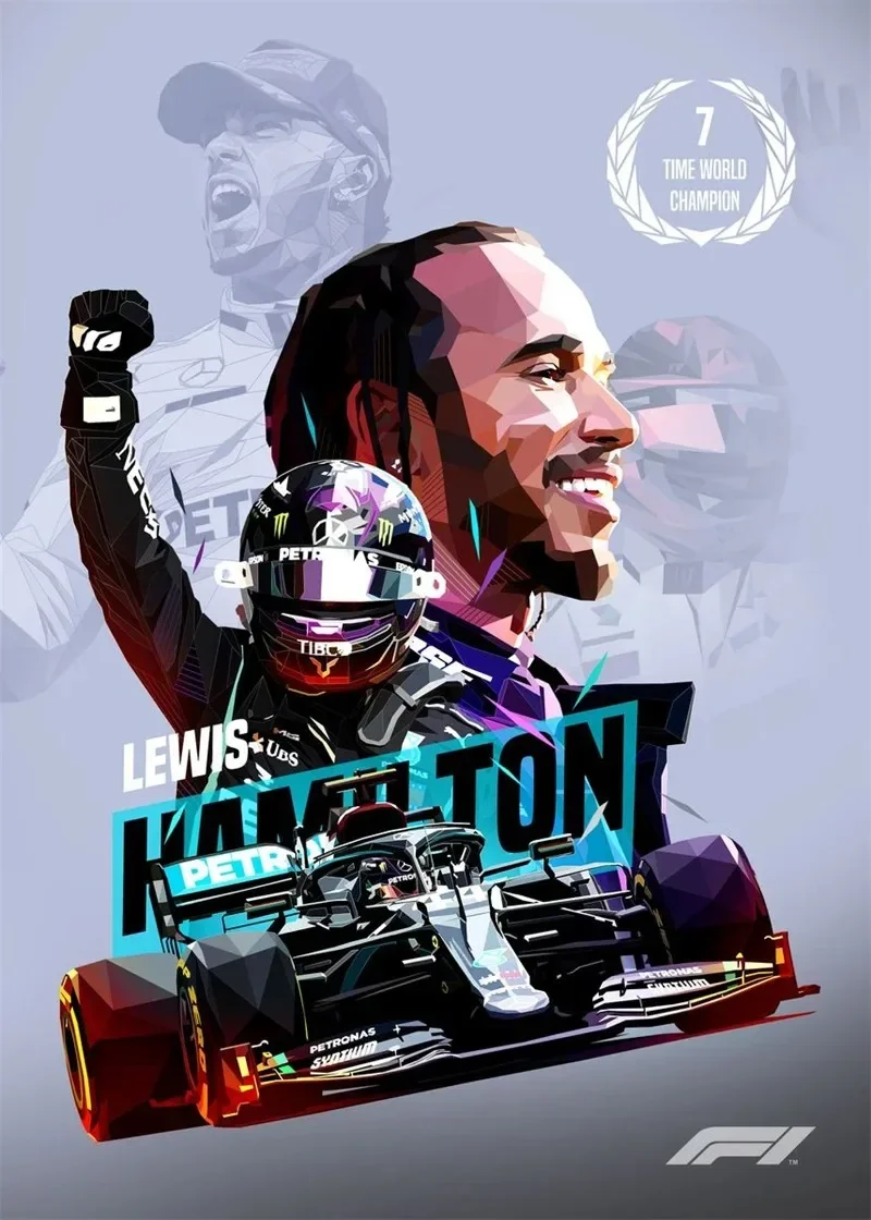 Legenda F1 - plakat sportowy pop art Wzór 6