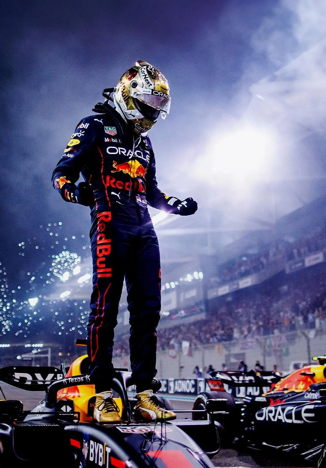 F1 Monaco Verstappen - plakat wyścigowy Wzór 1