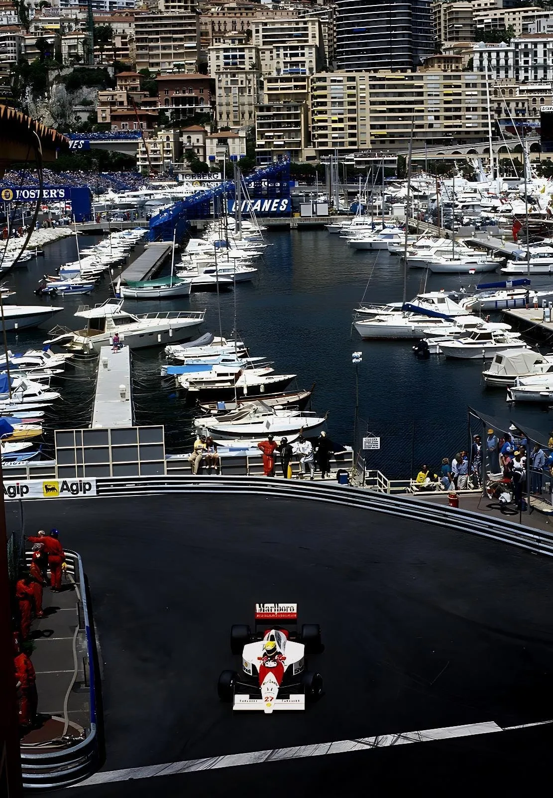 F1 Monaco Verstappen - plakat wyścigowy Wzór 4