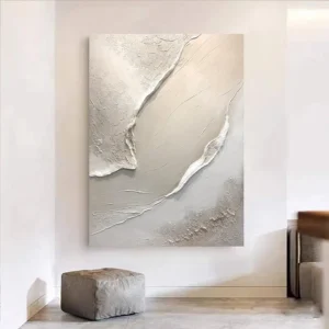 Plakat Abstrakcyjne Fale Oceanu Burgundia
