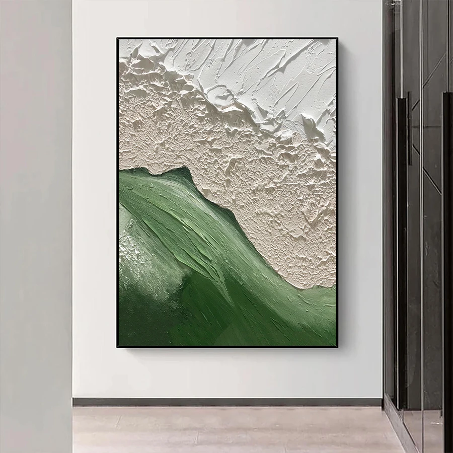 Plakat Abstrakcyjne Fale Oceanu Fioletowy