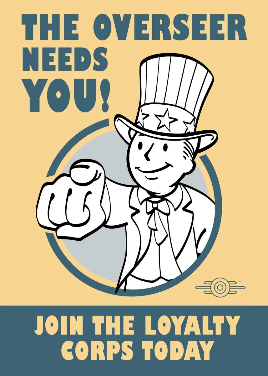 Plakat Fallout Vault Boy - gra retro Fioletowy/фиолетовый