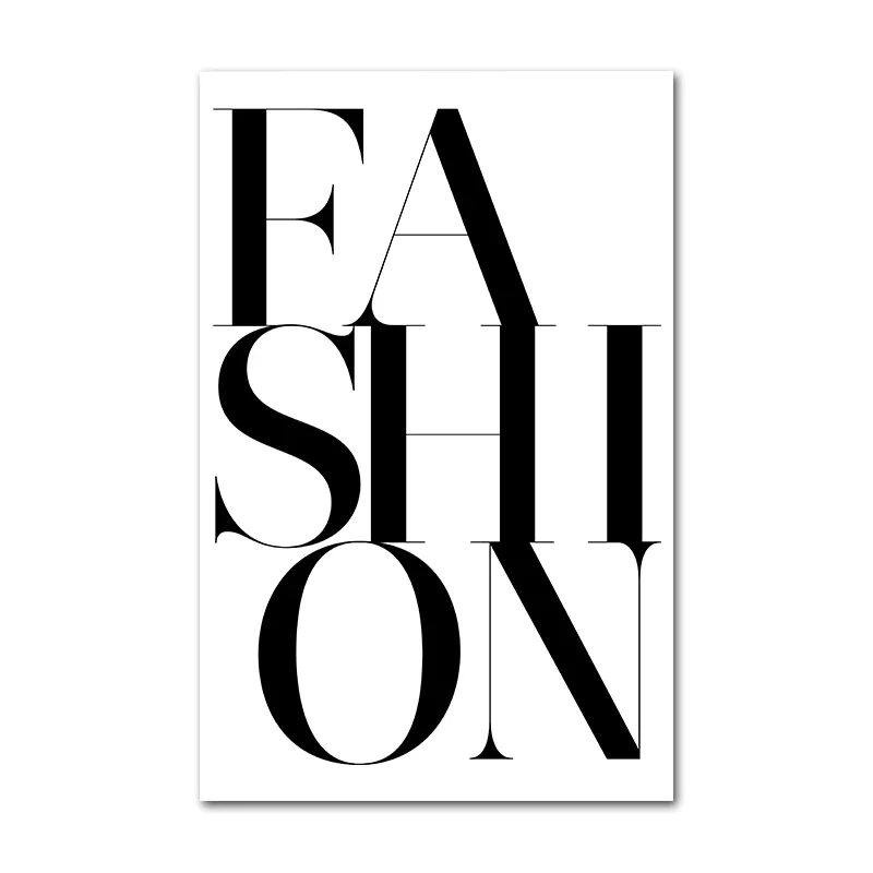 Caution Eye - czarno-bialy plakat fashion z kobieta Wzór 5