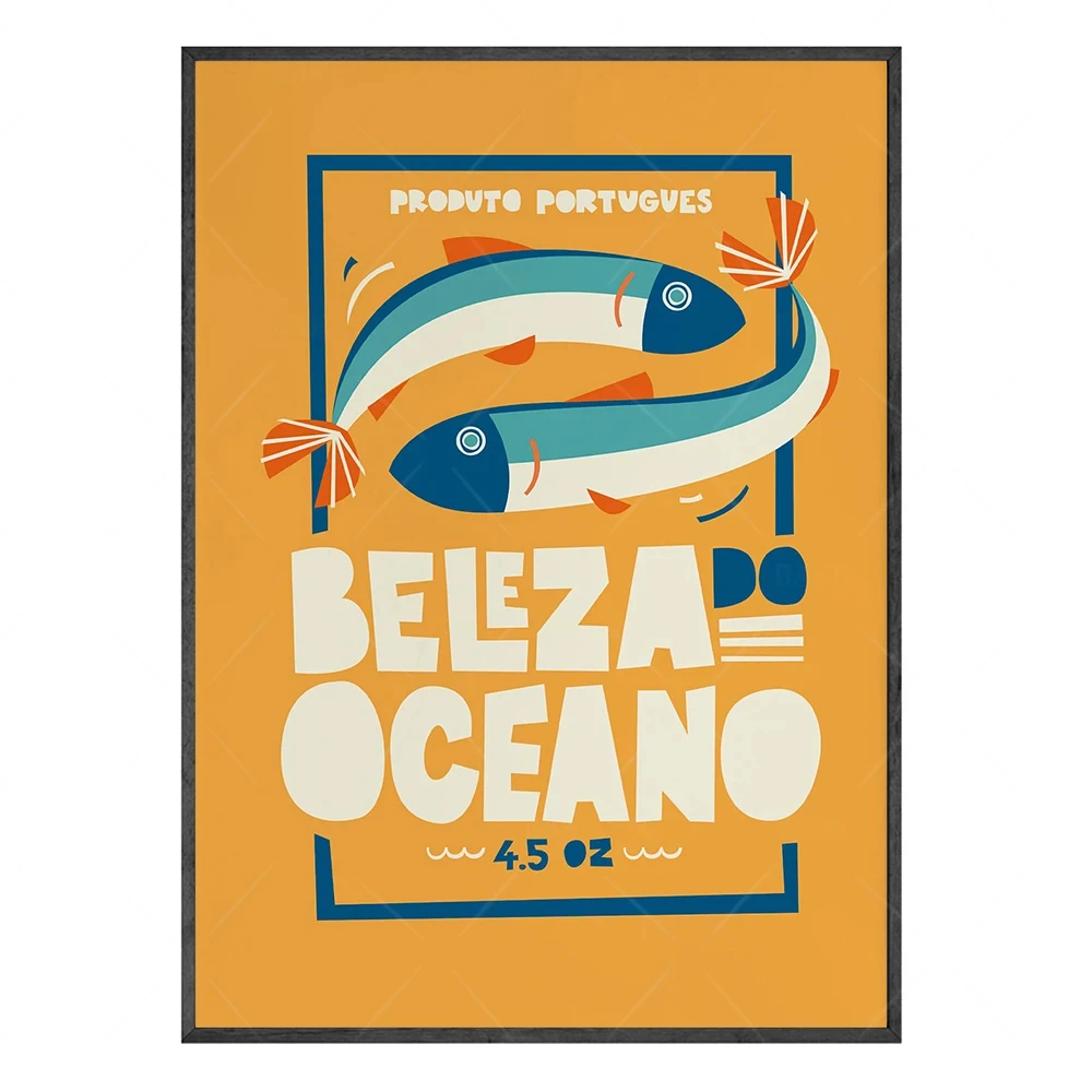 Plakat Fasolka na toście do kuchni Wzór 1