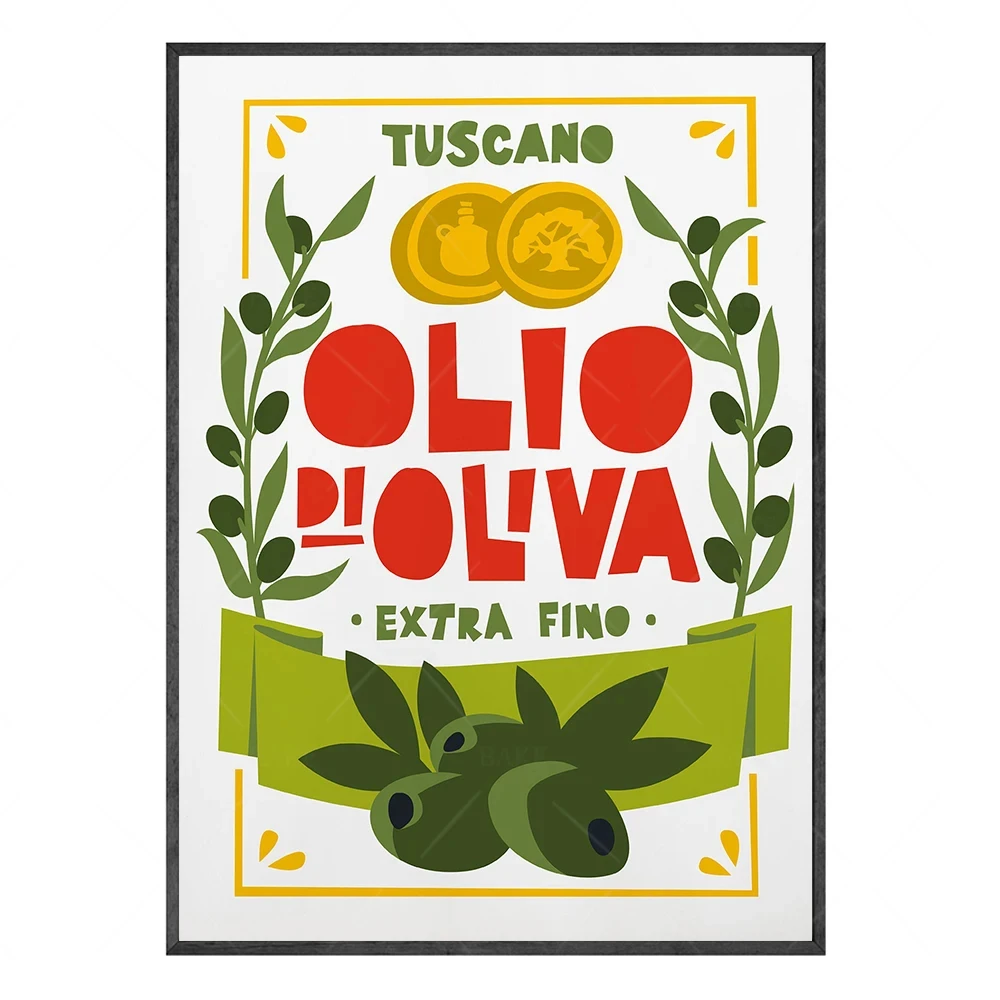 Plakat Fasolka na toście do kuchni Wzór 4
