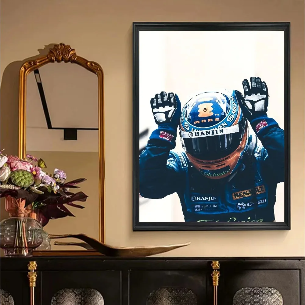 Plakat Fernando Alonso F1 Wzór 7