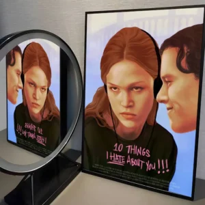 Plakat filmowy 10 rzeczy, które w tobie nienawidzę Wzór 1