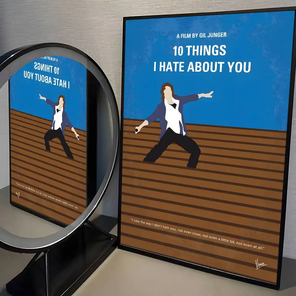 Plakat filmowy 10 rzeczy, które w tobie nienawidzę Wzór 4