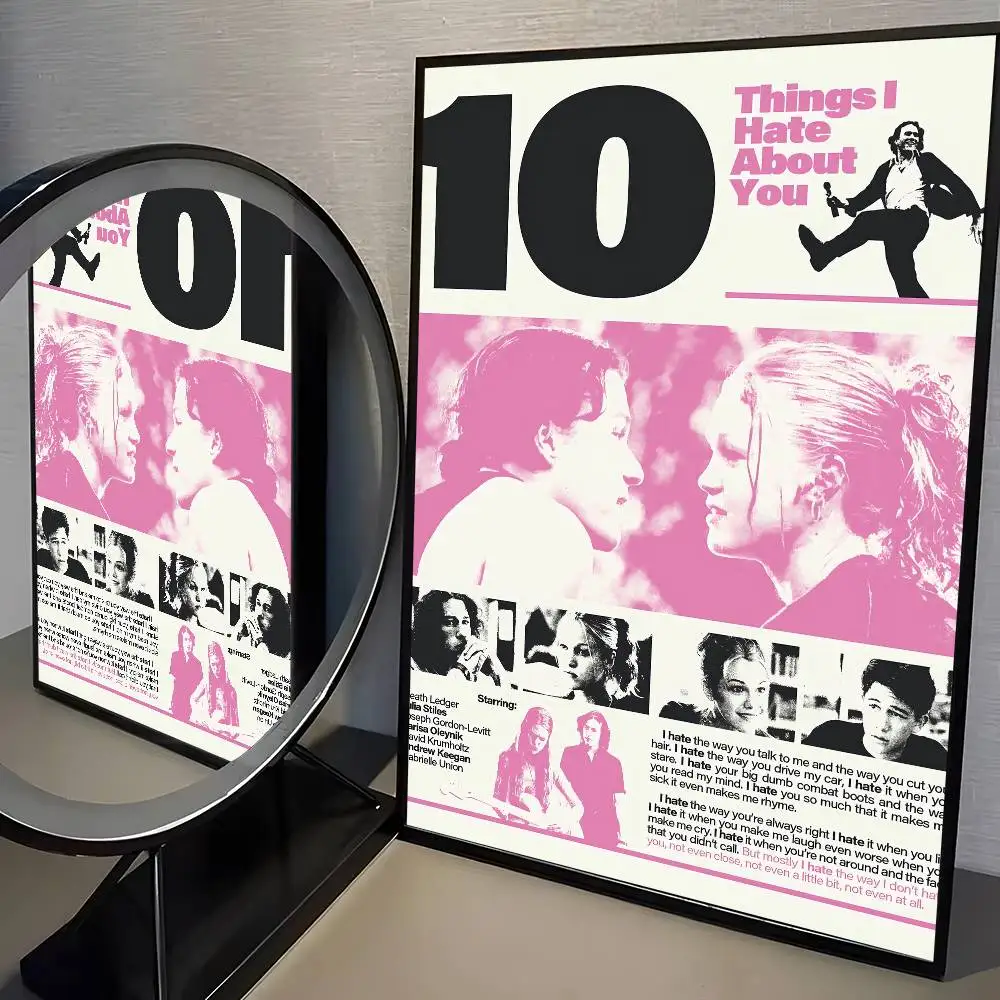 Plakat filmowy 10 rzeczy, które w tobie nienawidzę Wzór 6
