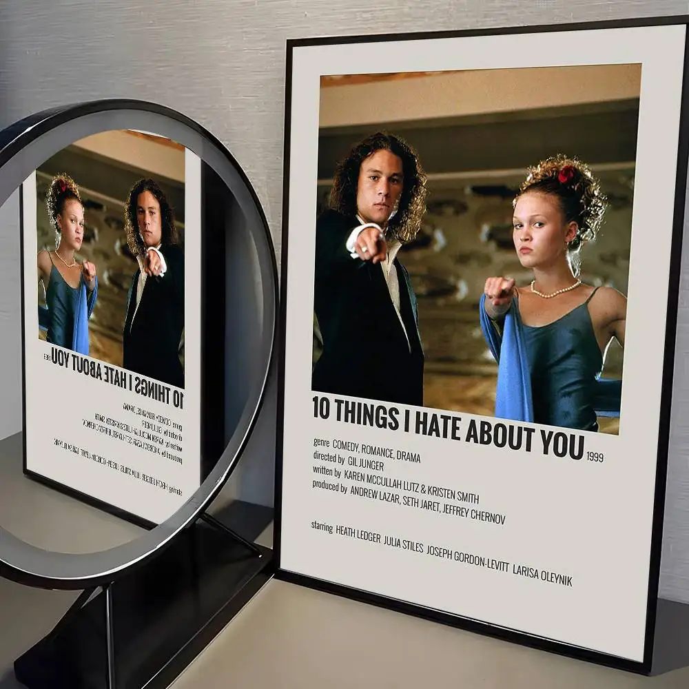 Plakat filmowy 10 rzeczy, które w tobie nienawidzę Wzór 8