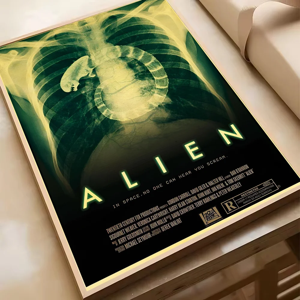 Alien - plakat filmowy sci-fi Wzór 3