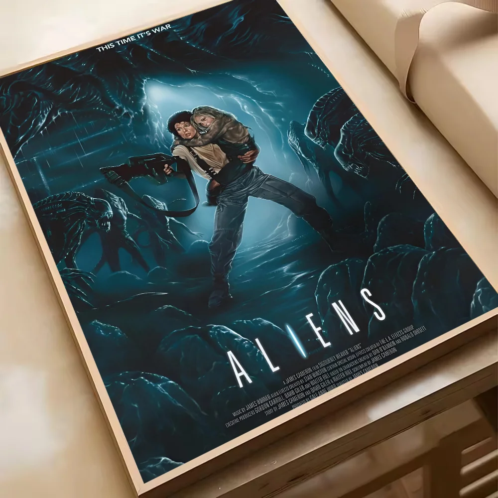 Alien - plakat filmowy sci-fi Wzór 7