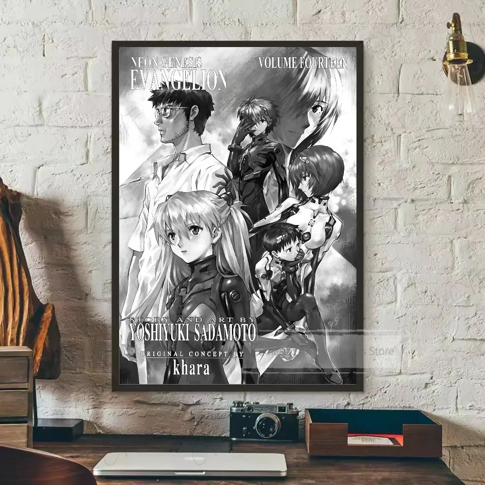 Plakat filmowy anime czarno-biały Złoto
