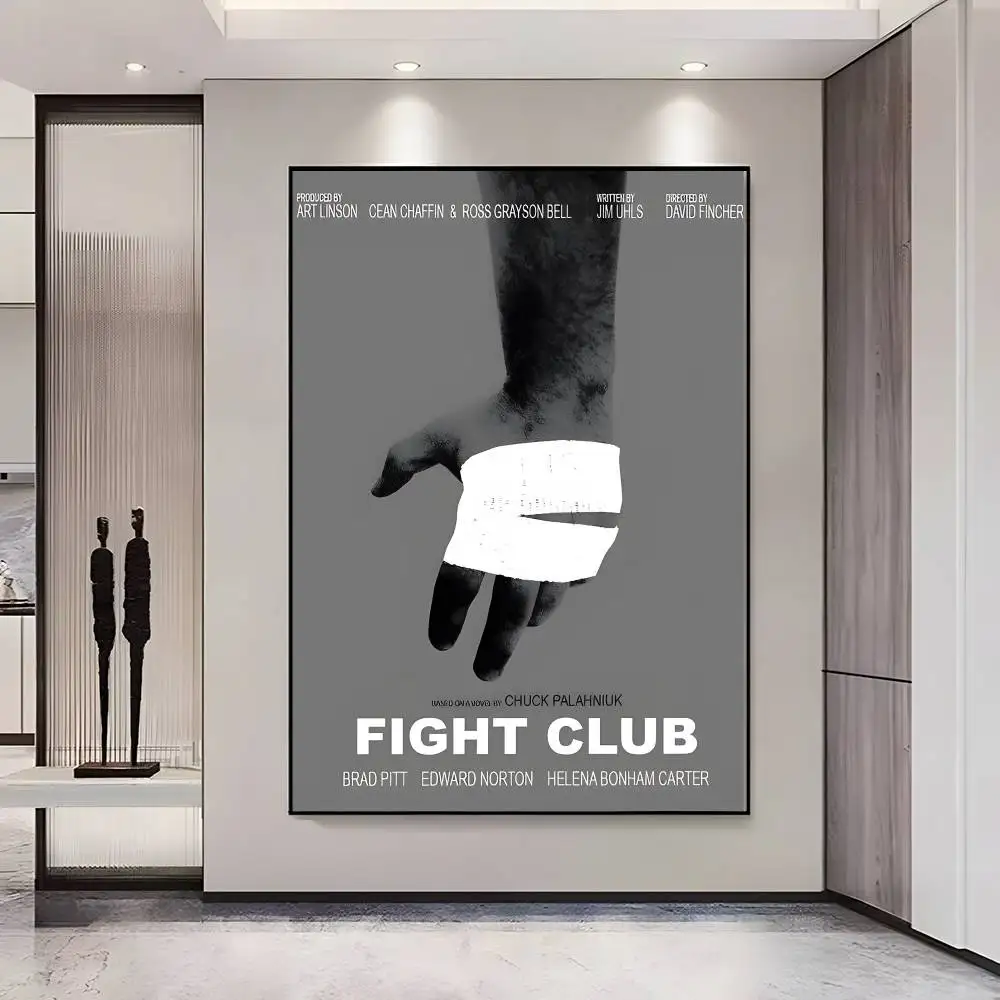 Plakat filmowy w klasycznym kinowym stylu Czerwony