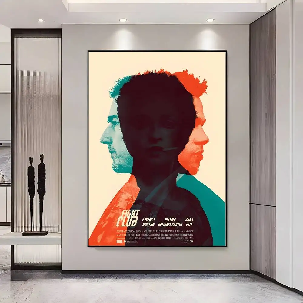 Plakat filmowy w klasycznym kinowym stylu Szary