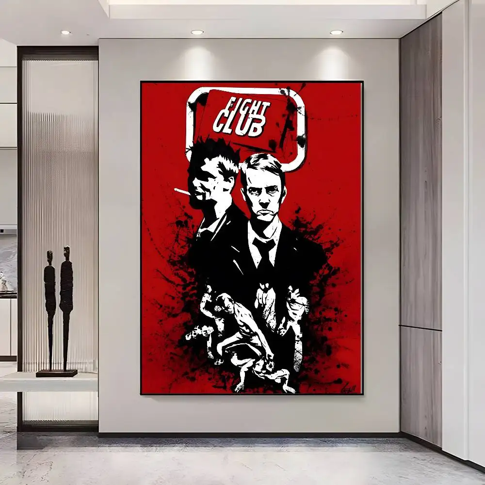 Plakat filmowy w klasycznym kinowym stylu żółty