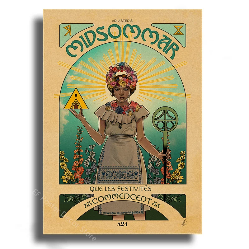Plakat filmowy Monsters w stylu vintage Wzór 8