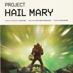 Plakat filmowy Projekt Hail Mary Wzór 1