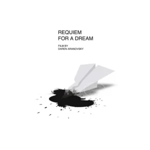 Plakat filmowy Requiem dla snu śliwka