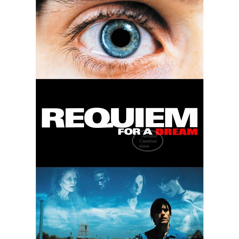 Plakat filmowy Requiem dla snu Wielo